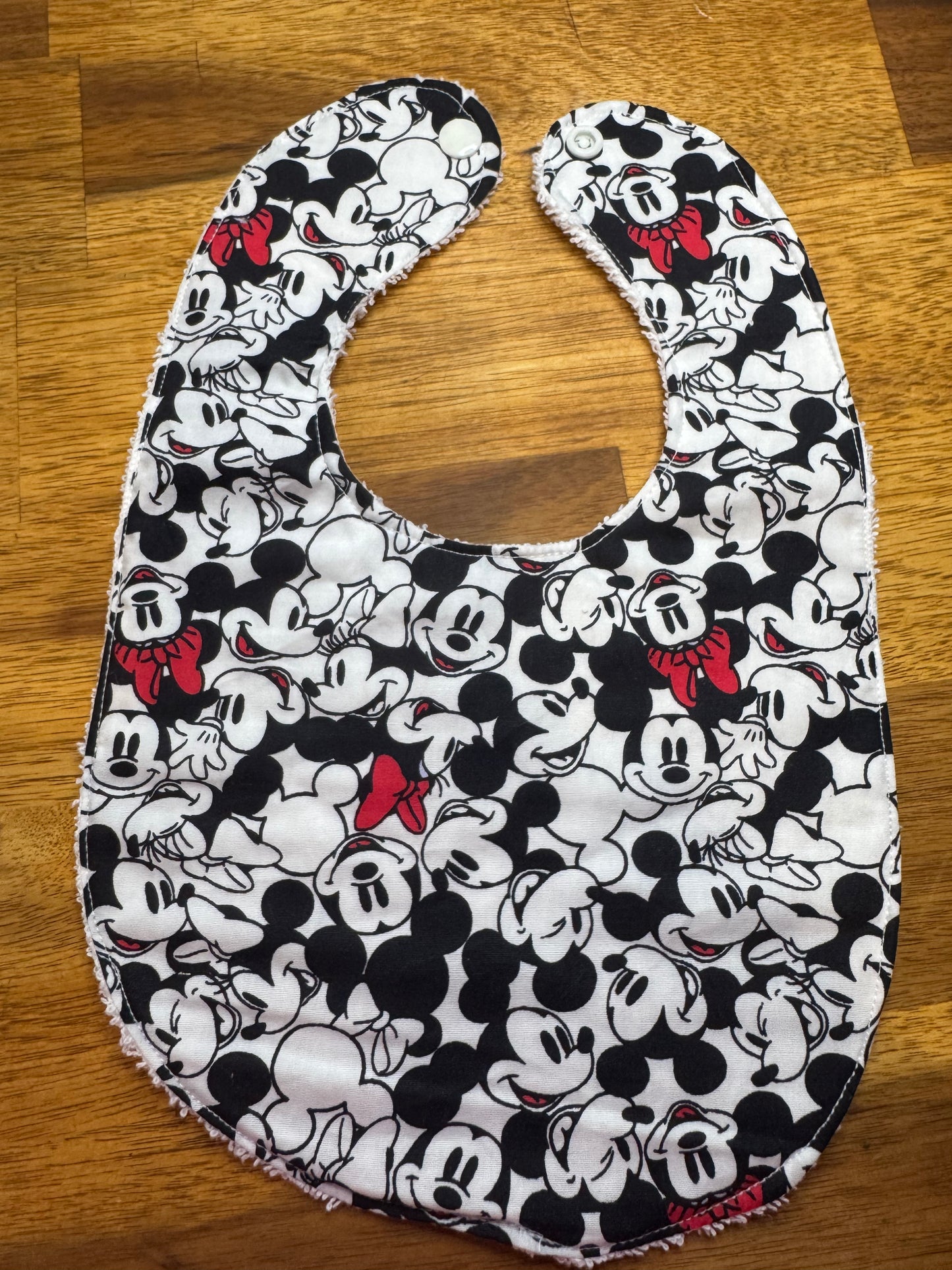 Mickey & Minnie Mouse - Bib