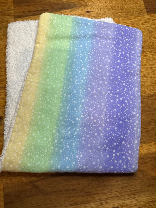 Rainbow - Burp Cloth