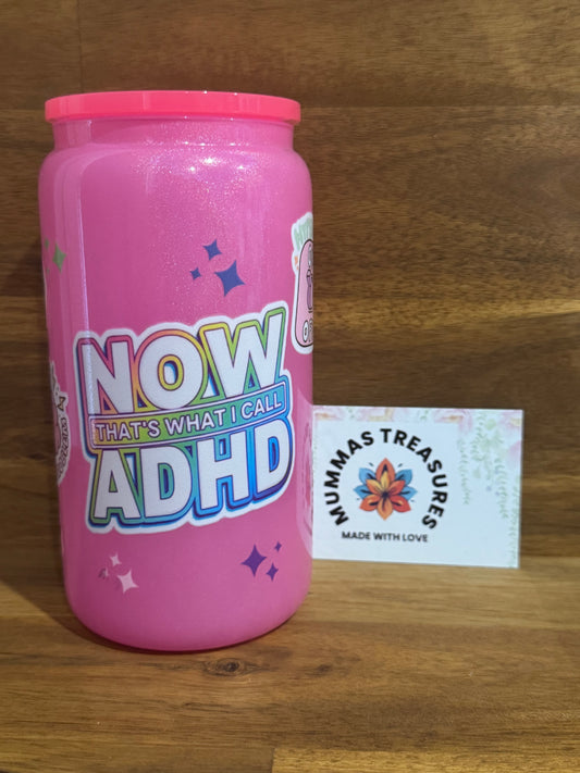 ADHD inspired - Glass Tumbler