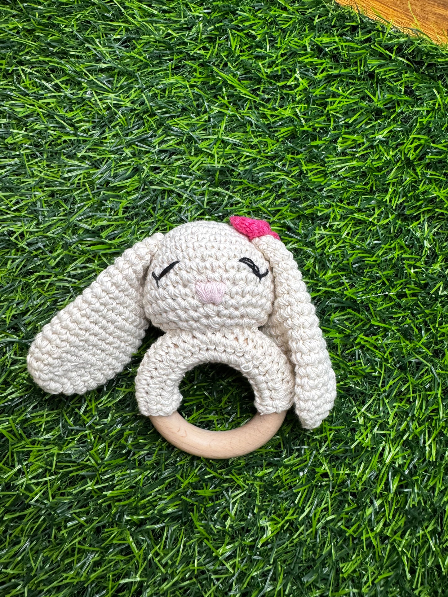Bunny Rattle Toy