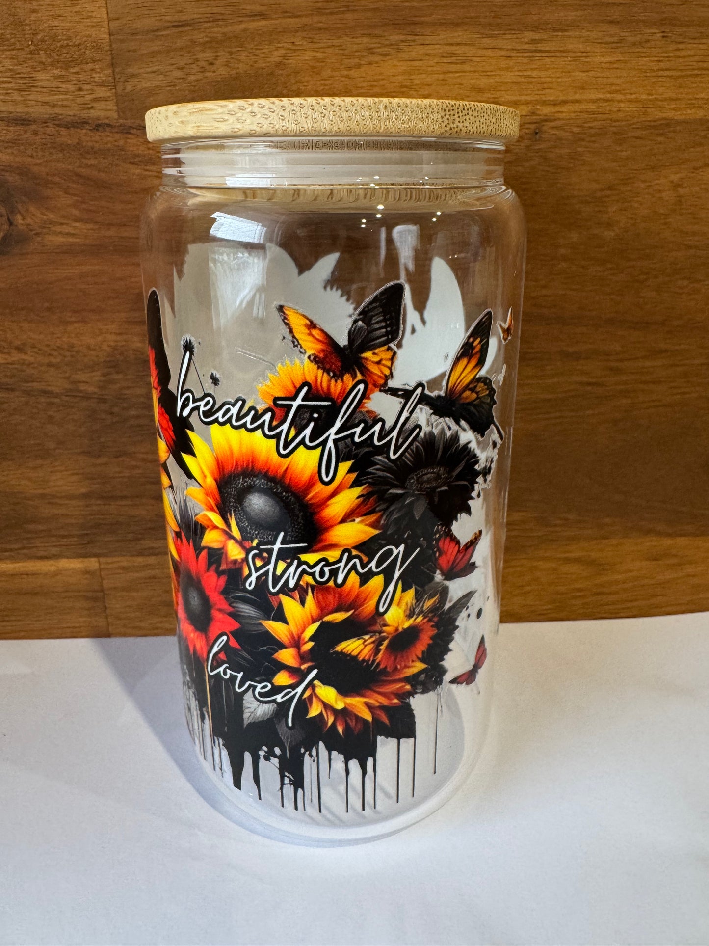 Aboriginal Pride - 16oz Glass Tumbler