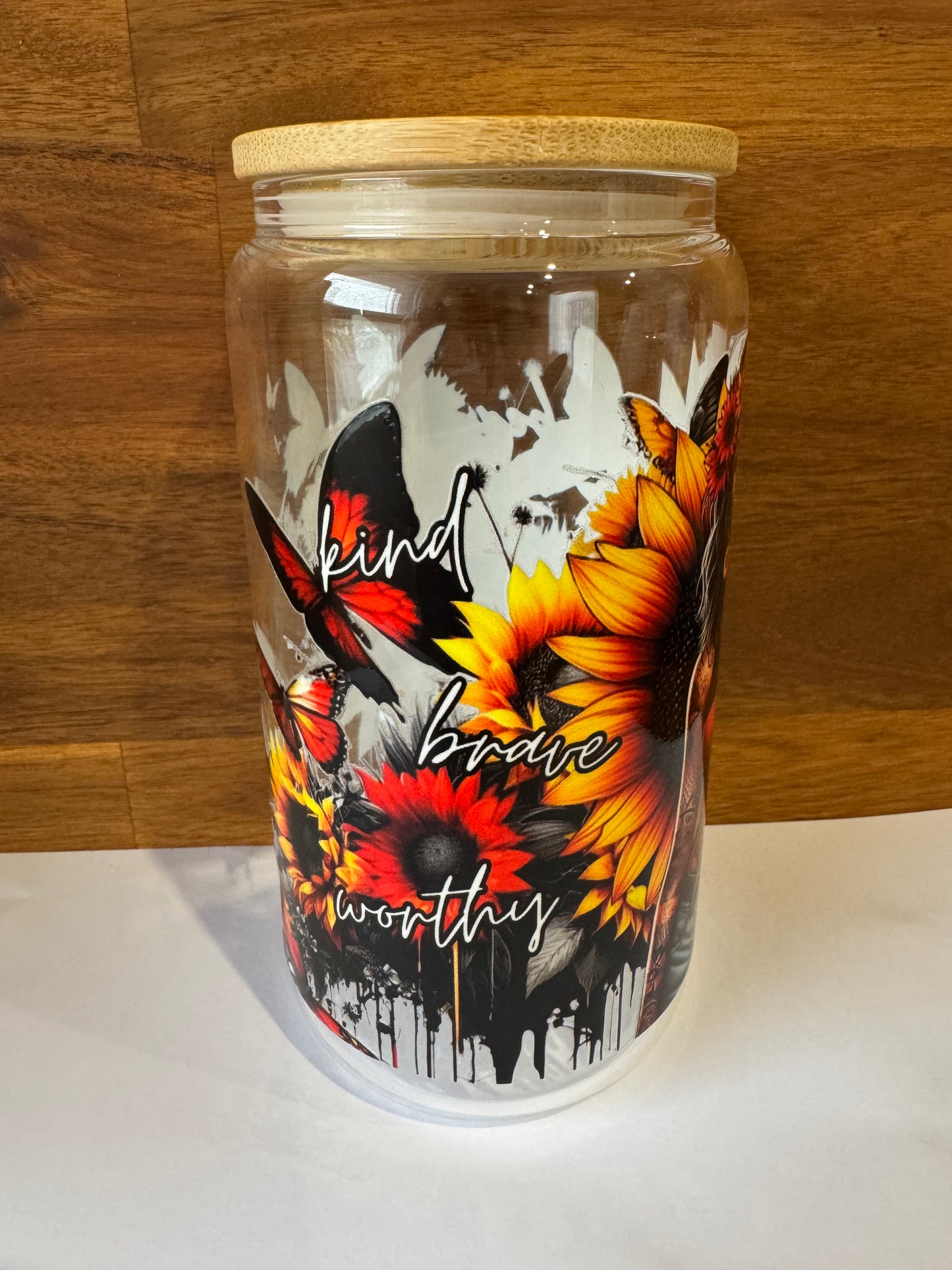 Aboriginal Pride - 16oz Glass Tumbler