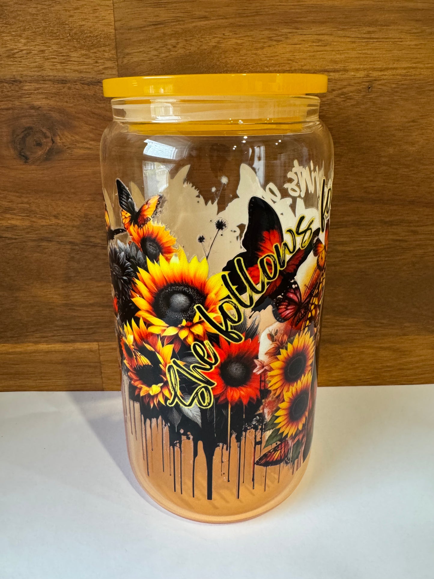 Aboriginal Pride - 16oz glass Tumbler