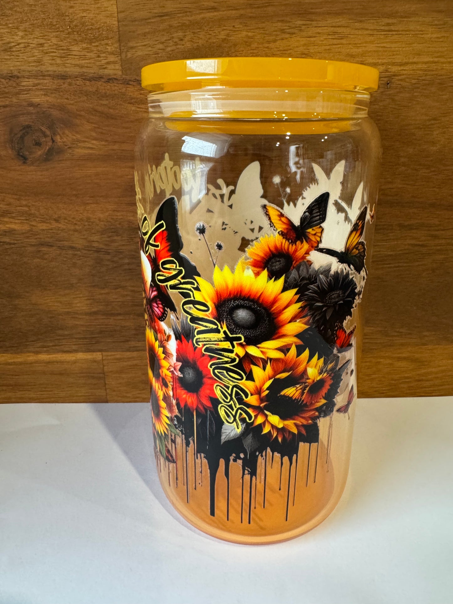 Aboriginal Pride - 16oz glass Tumbler