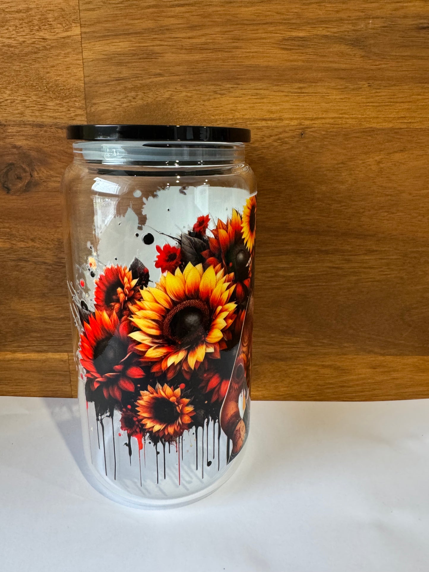 Aboriginal Pride - 16oz Glass Tumbler