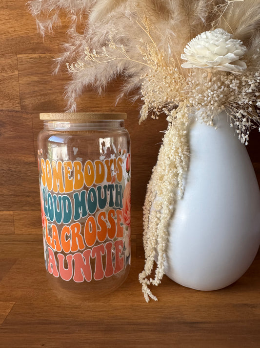 Auntie quotes - Glass Tumbler
