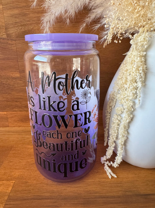Mother’s Day quotes - Glass Tumbler