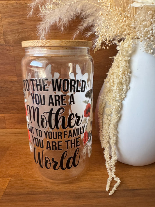 Mother’s Day Quotes - Glass Tumbler