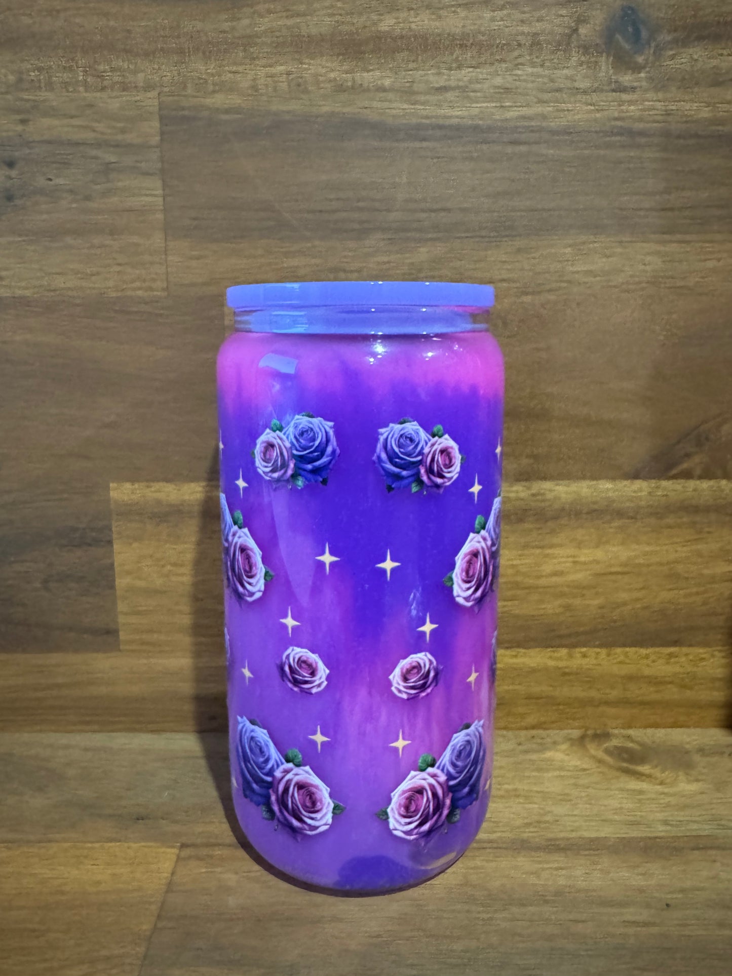 Glass Snow Globe Tumbler